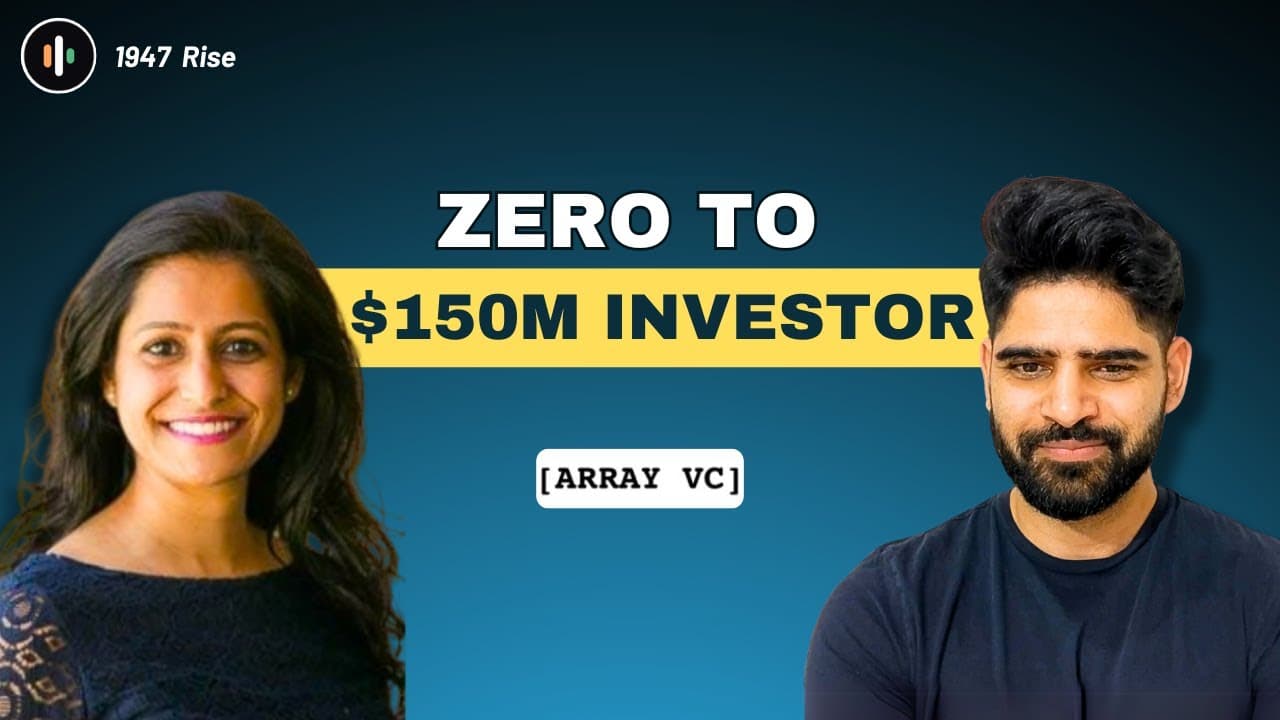 Zero Network to Top VC: How Shruti Gandhi Became Silicon Valley's top Solo GP